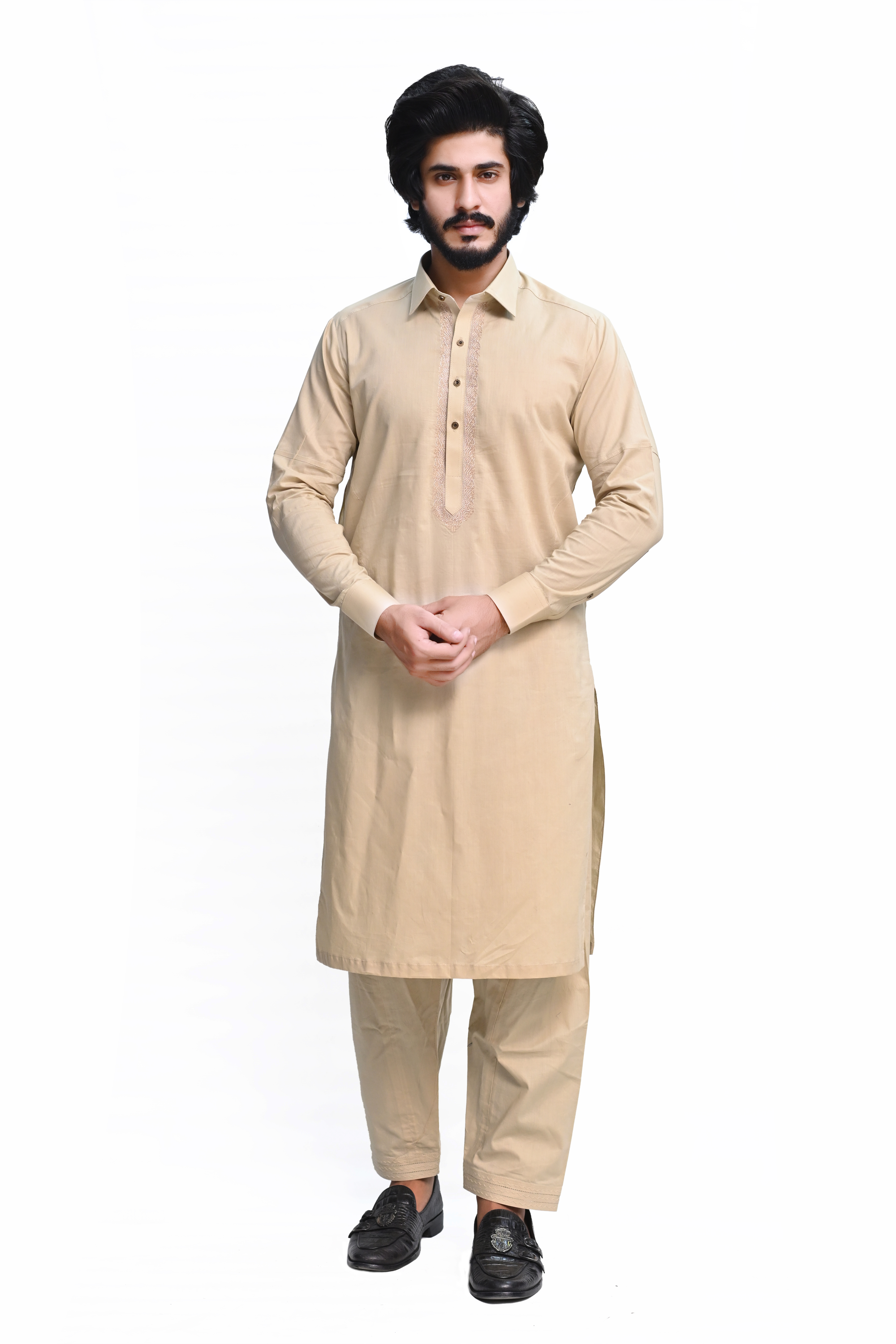 Ivory Eid Shalwar Kameez